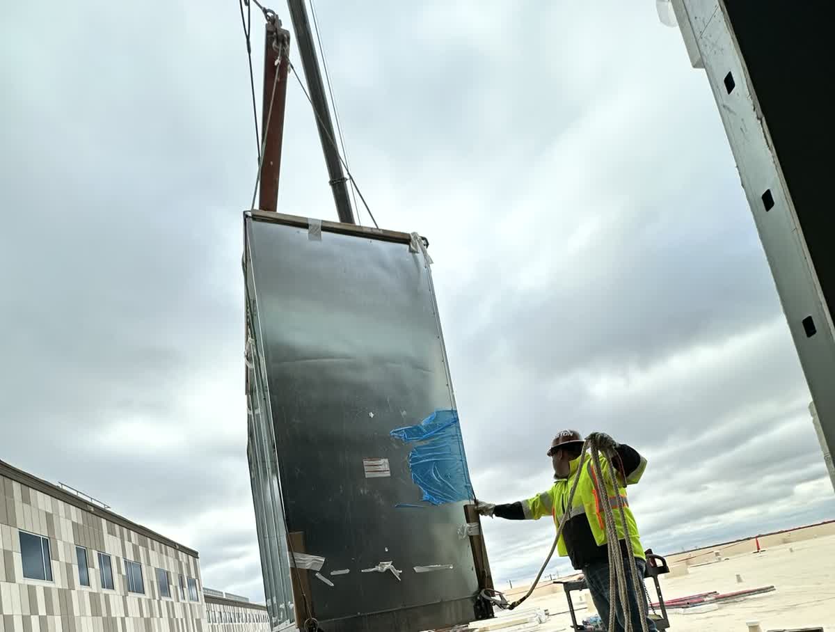 Climate-control unit installed for Westover Hills Baptist Hospital
